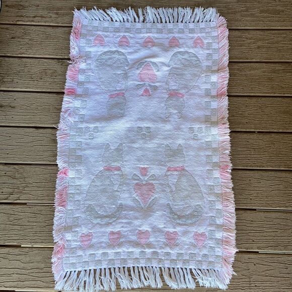 Vintage Bath Mat Handmade - Picture 8 of 10